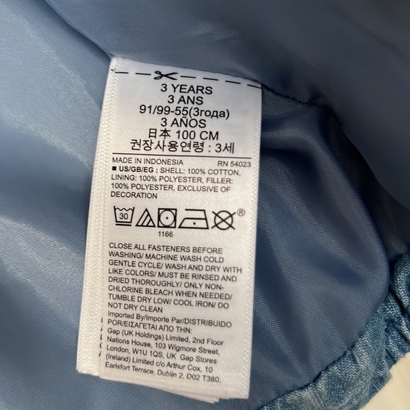 Gap toddler winter coat - Picture 4 of 5